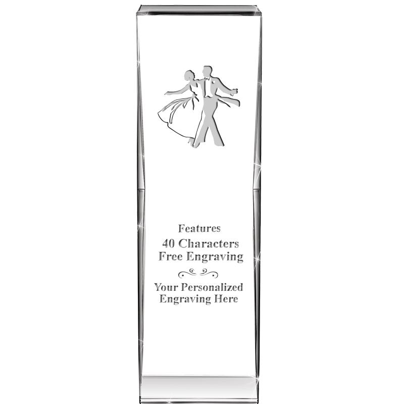 8" IMPACT CRYSTAL AWARD