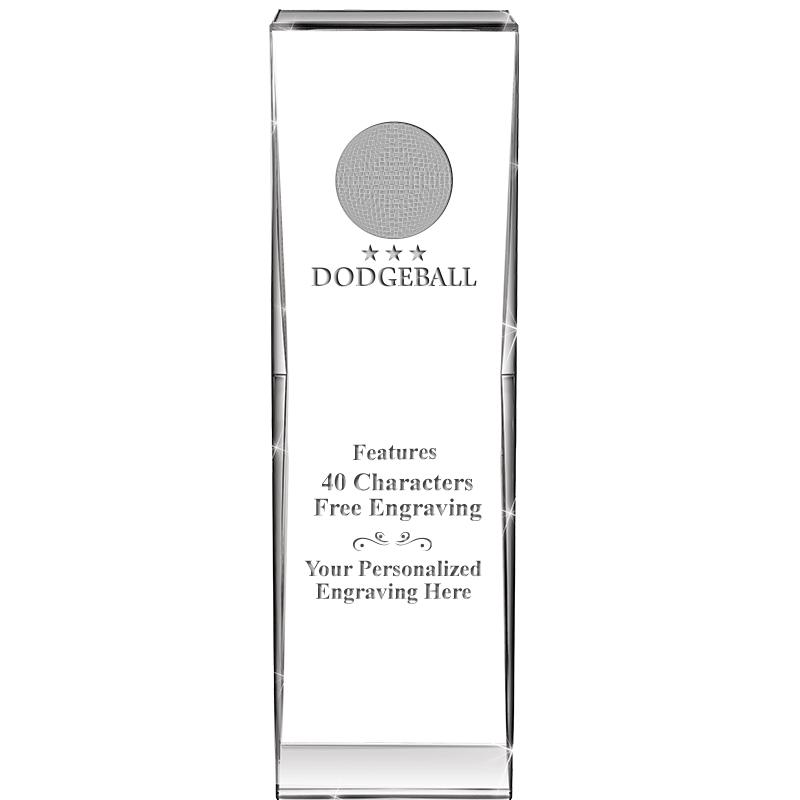 8" IMPACT CRYSTAL AWARD