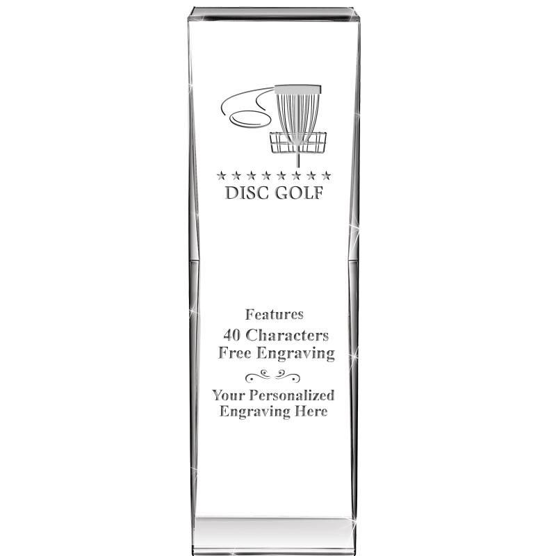 8" IMPACT CRYSTAL AWARD