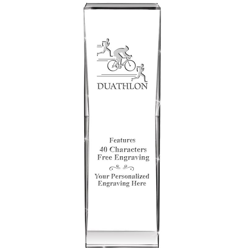 8" IMPACT CRYSTAL AWARD