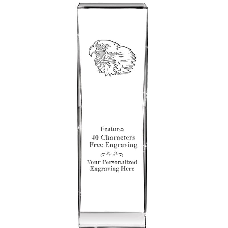8" IMPACT CRYSTAL AWARD