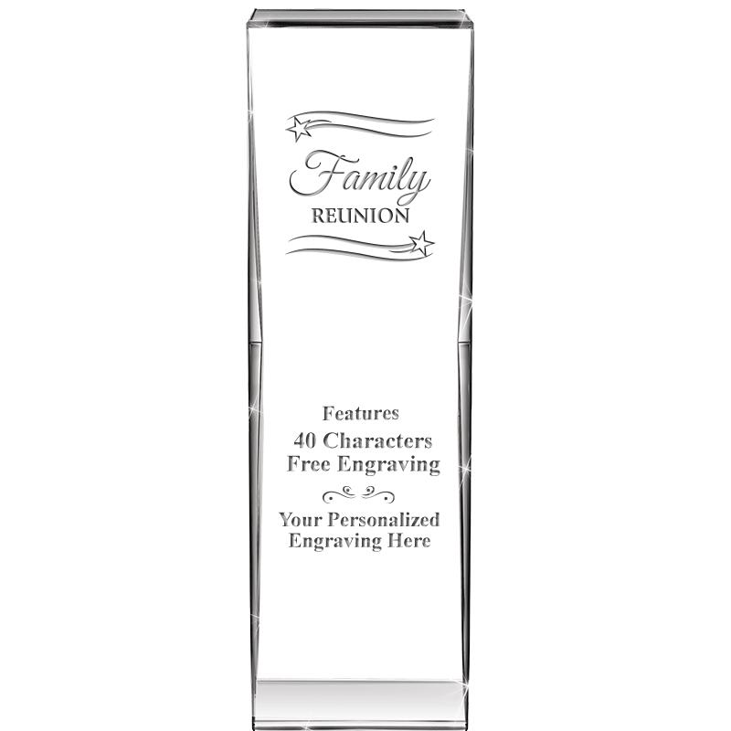 8" IMPACT CRYSTAL AWARD