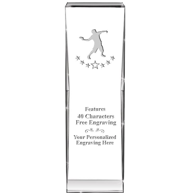 8" IMPACT CRYSTAL AWARD