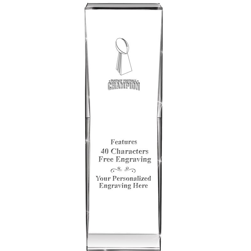 8" IMPACT CRYSTAL AWARD