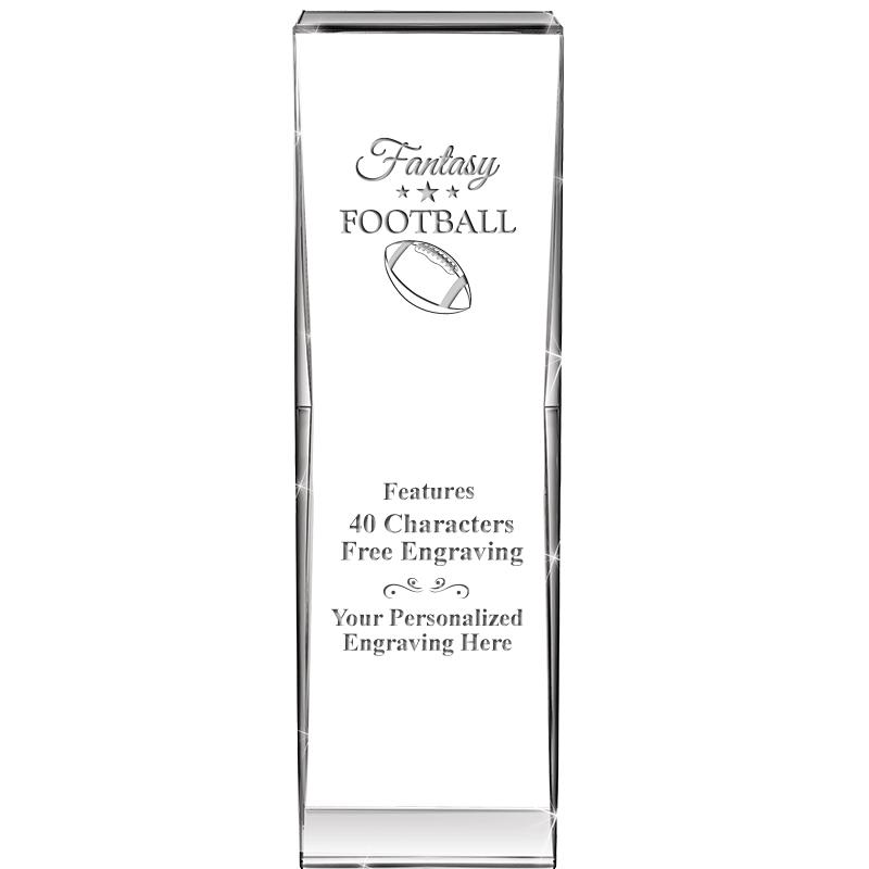 8" IMPACT CRYSTAL AWARD