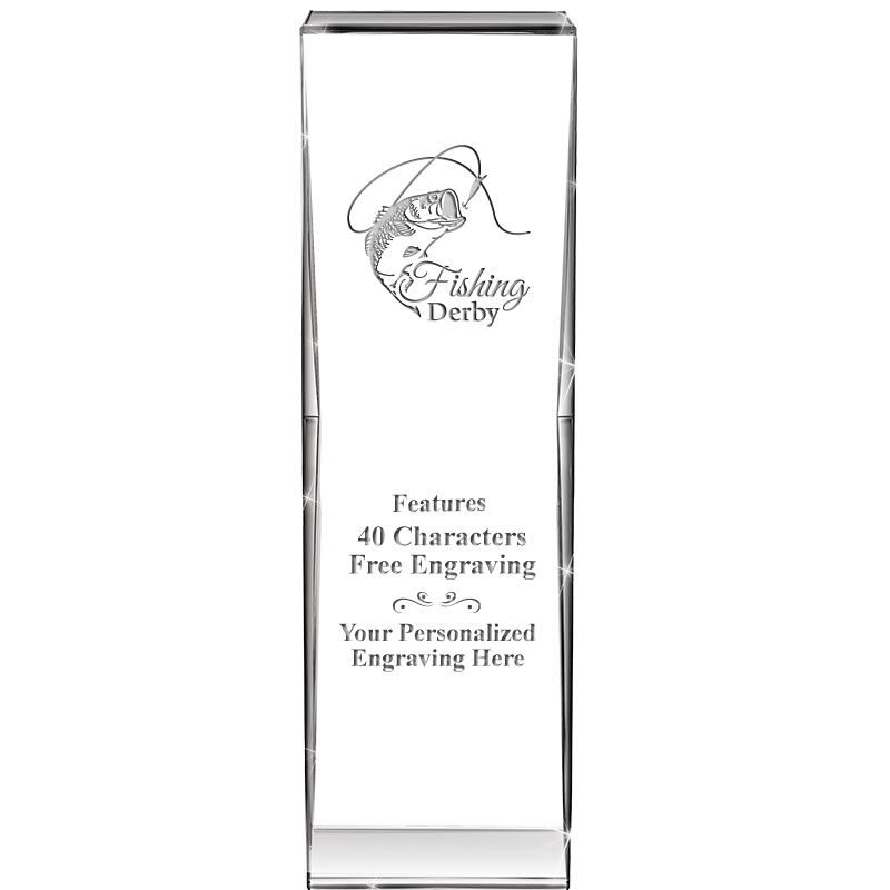 8" IMPACT CRYSTAL AWARD