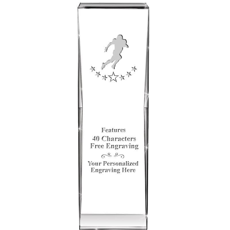 8" IMPACT CRYSTAL AWARD