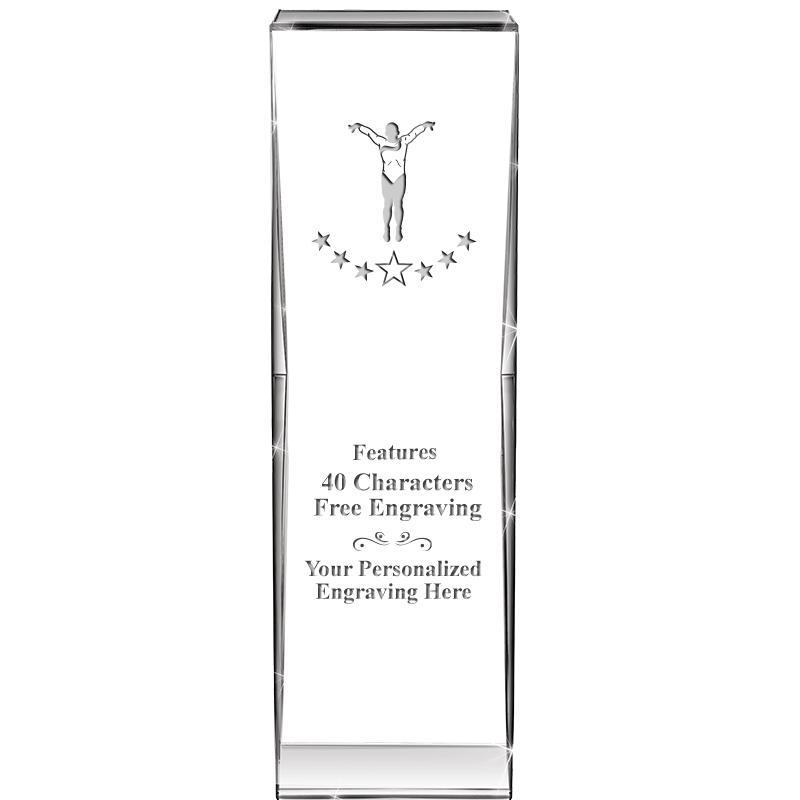 8" IMPACT CRYSTAL AWARD