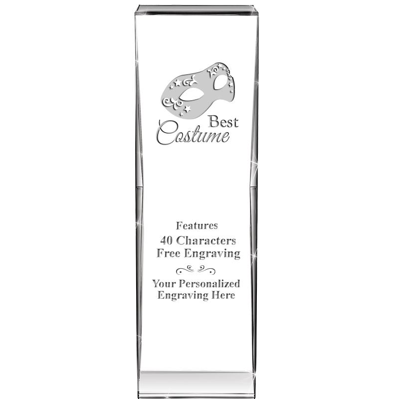 8" IMPACT CRYSTAL AWARD