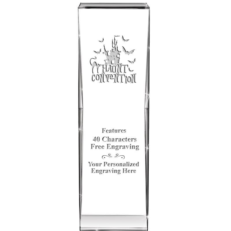 8" IMPACT CRYSTAL AWARD