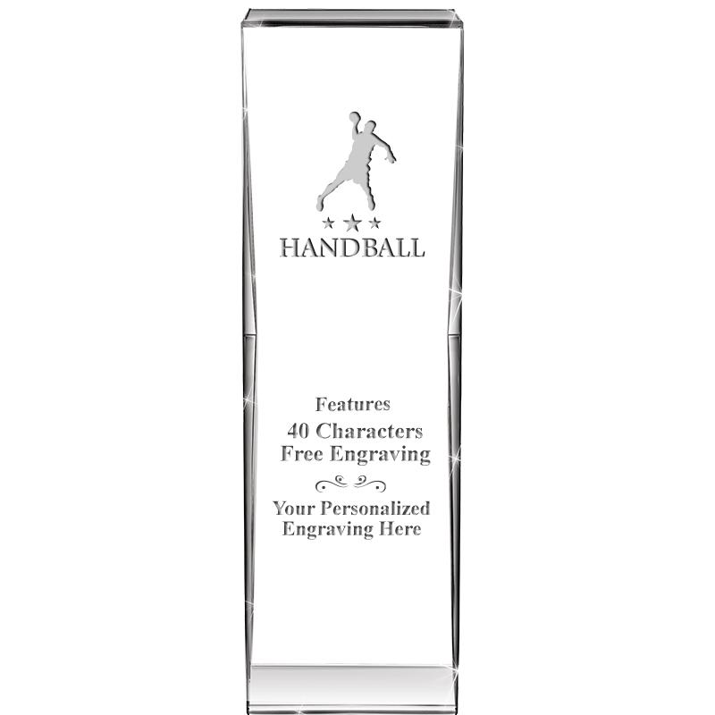 8" IMPACT CRYSTAL AWARD