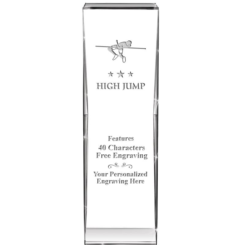 8" IMPACT CRYSTAL AWARD