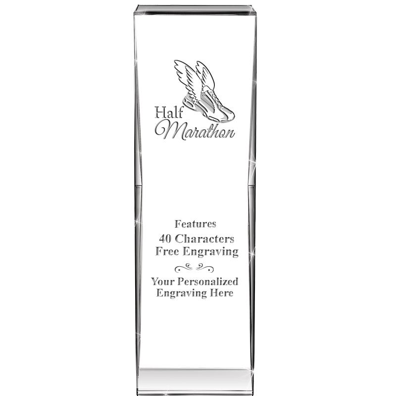 8" IMPACT CRYSTAL AWARD
