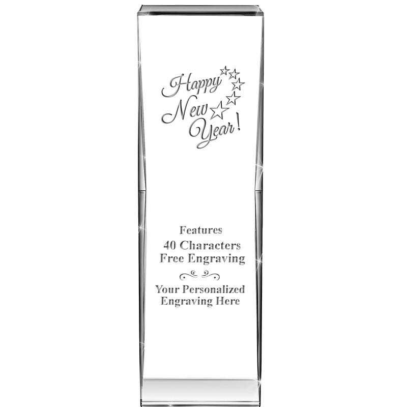 8" IMPACT CRYSTAL AWARD