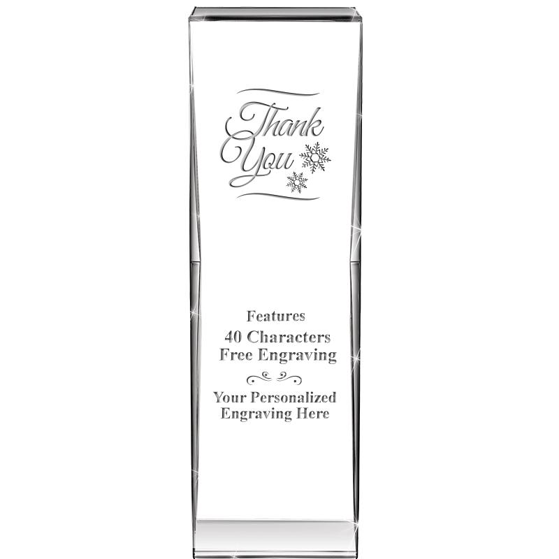 8" IMPACT CRYSTAL AWARD