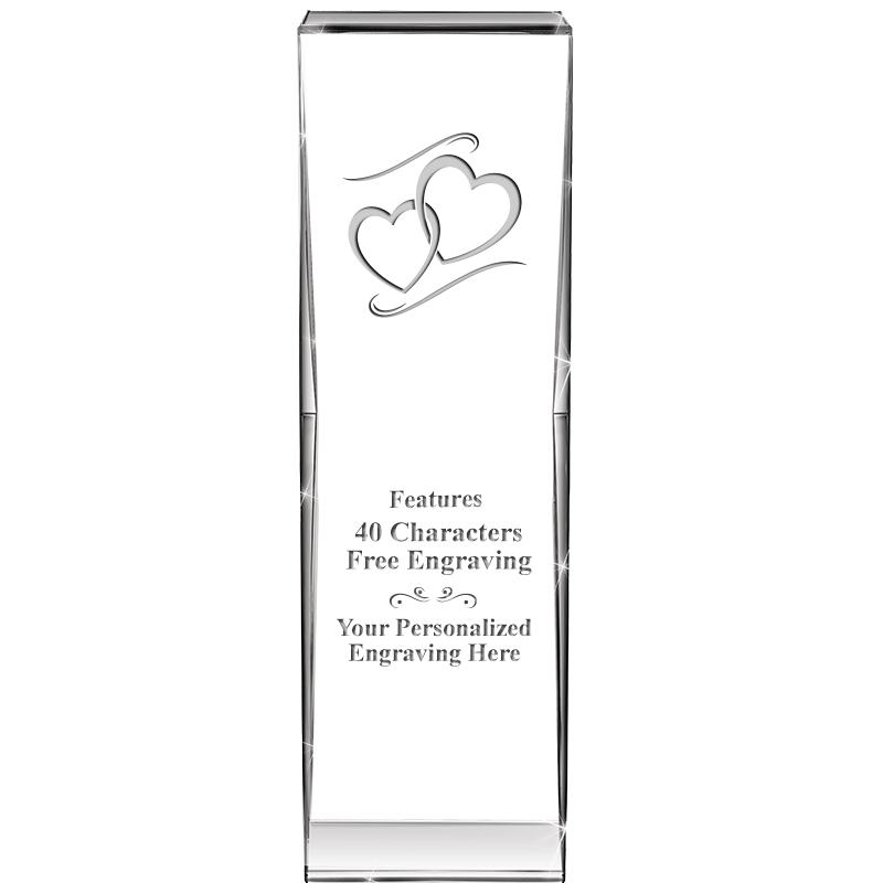 8" IMPACT CRYSTAL AWARD