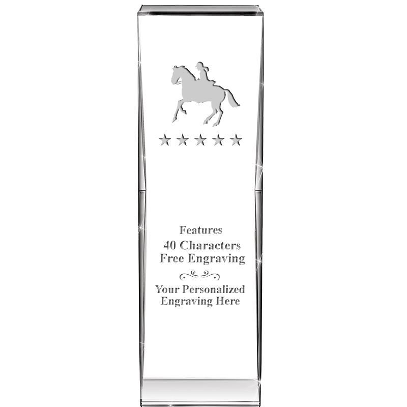 8" IMPACT CRYSTAL AWARD