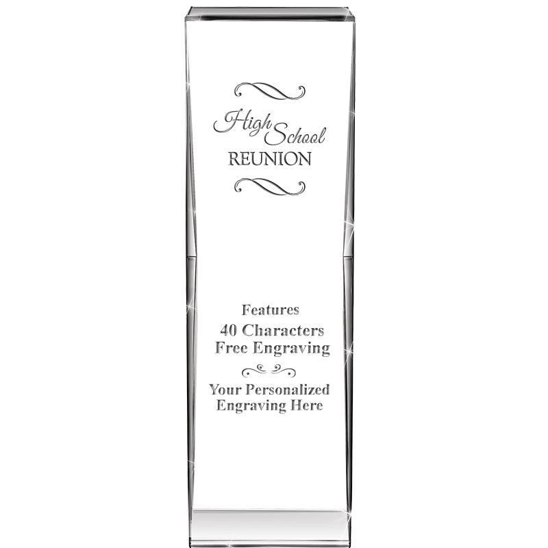 8" IMPACT CRYSTAL AWARD