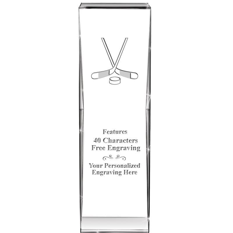 8" IMPACT CRYSTAL AWARD