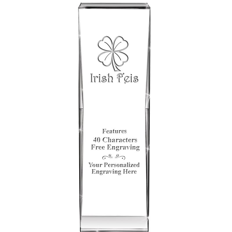 8" IMPACT CRYSTAL AWARD