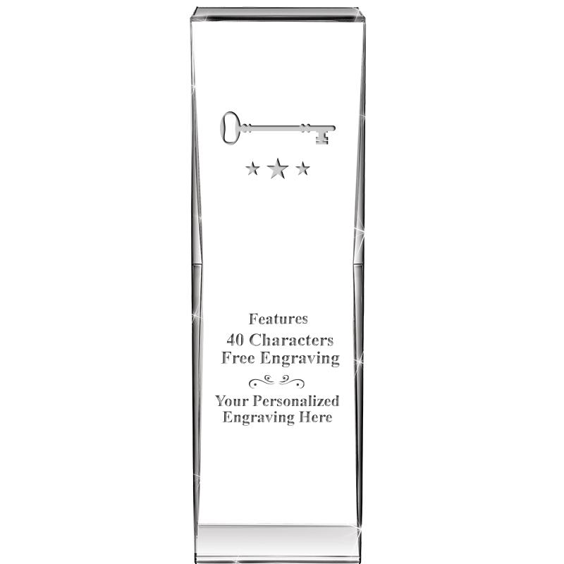 8" IMPACT CRYSTAL AWARD