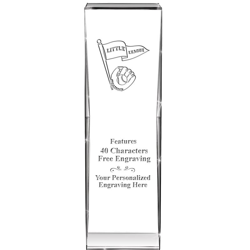 8" IMPACT CRYSTAL AWARD