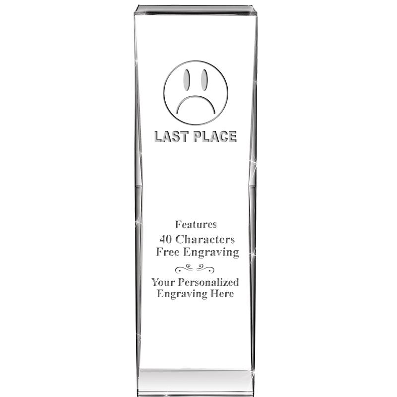 8" IMPACT CRYSTAL AWARD
