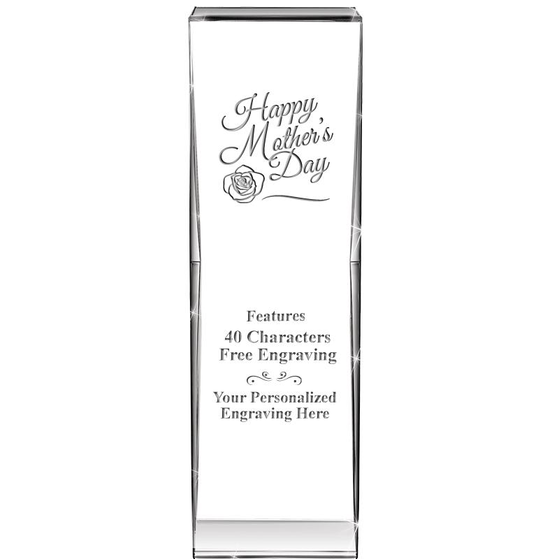 8" IMPACT CRYSTAL AWARD