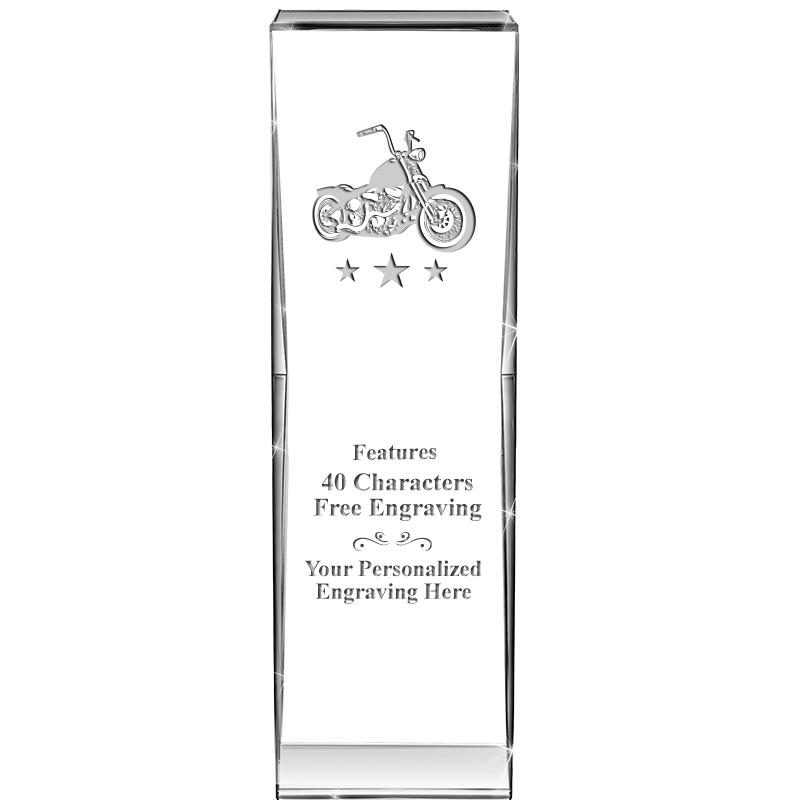 8" IMPACT CRYSTAL AWARD