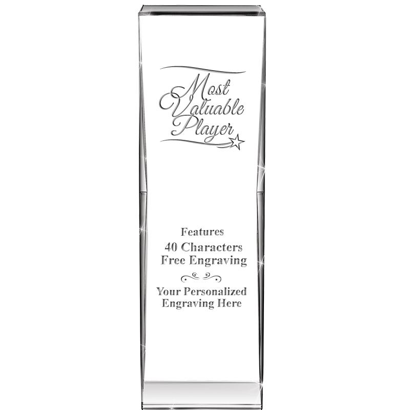 8" IMPACT CRYSTAL AWARD