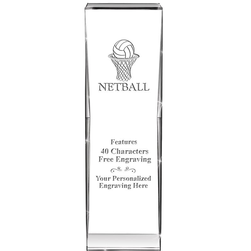 8" IMPACT CRYSTAL AWARD