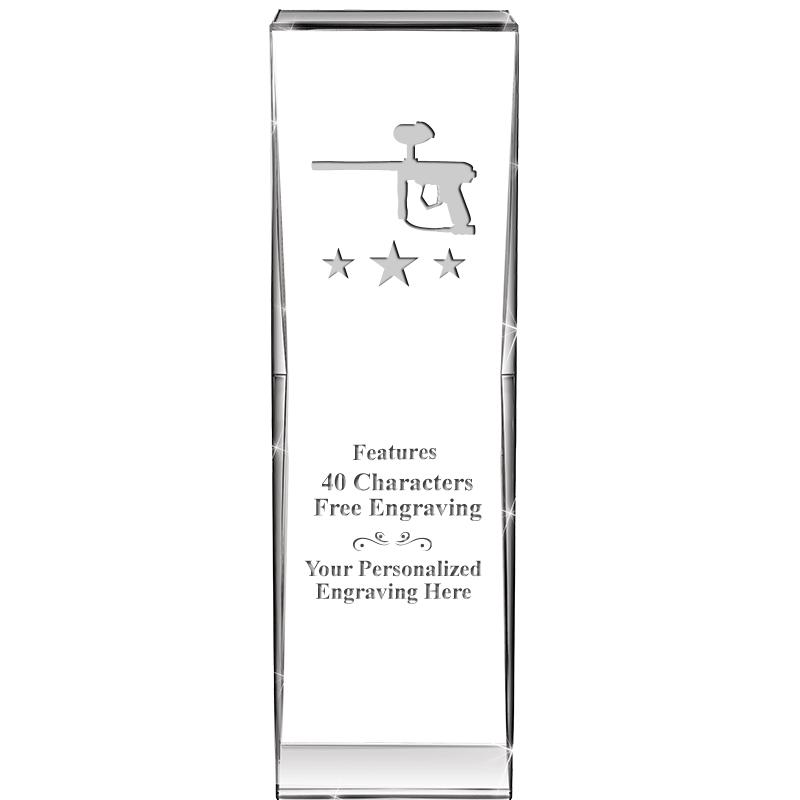 8" IMPACT CRYSTAL AWARD