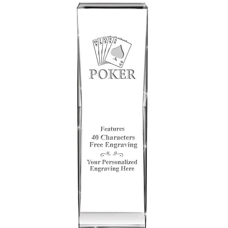 8" IMPACT CRYSTAL AWARD