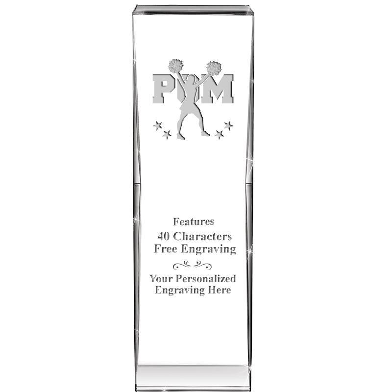 8" IMPACT CRYSTAL AWARD