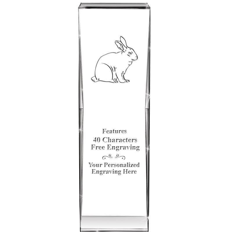 8" IMPACT CRYSTAL AWARD