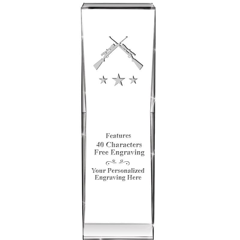 8" IMPACT CRYSTAL AWARD