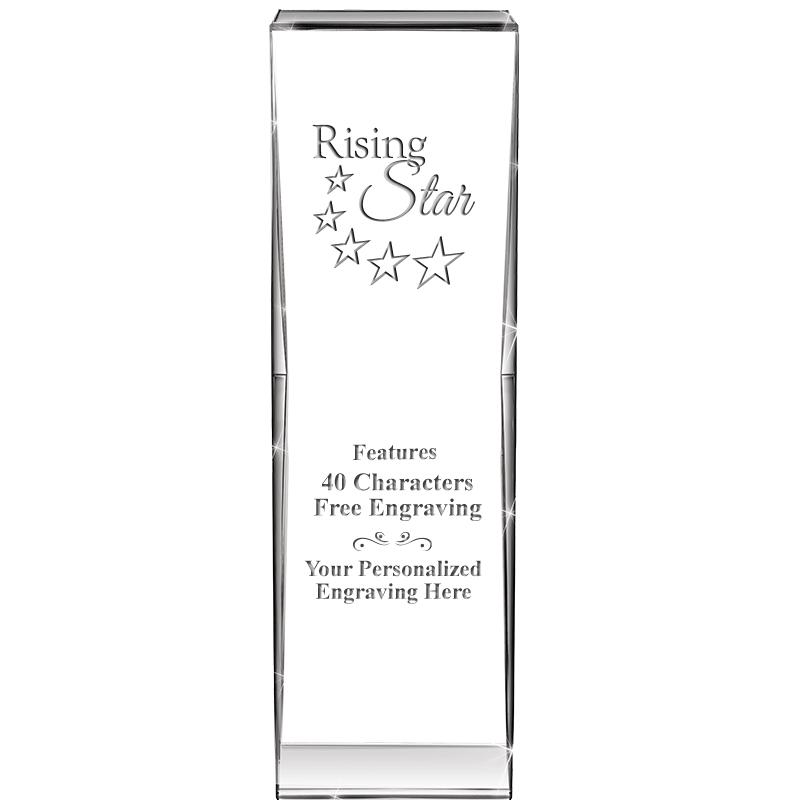 8" IMPACT CRYSTAL AWARD