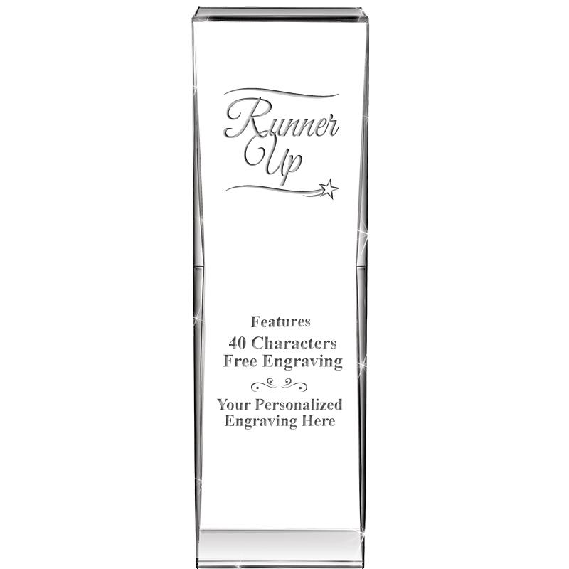 8" IMPACT CRYSTAL AWARD