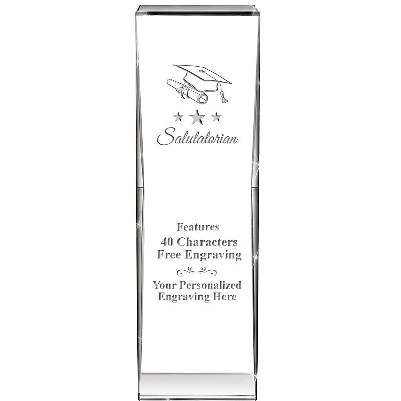 8" IMPACT CRYSTAL AWARD