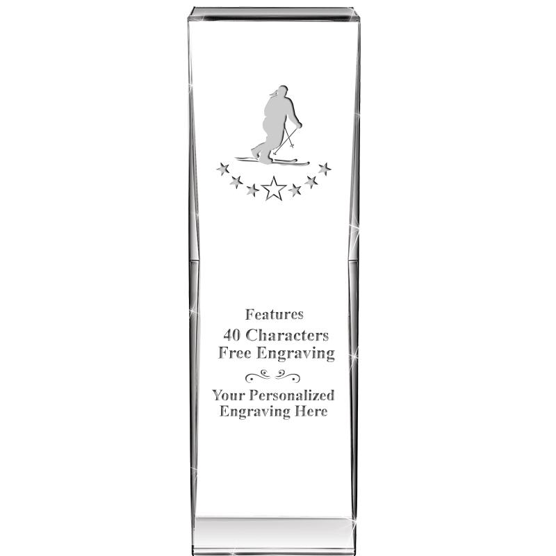 8" IMPACT CRYSTAL AWARD