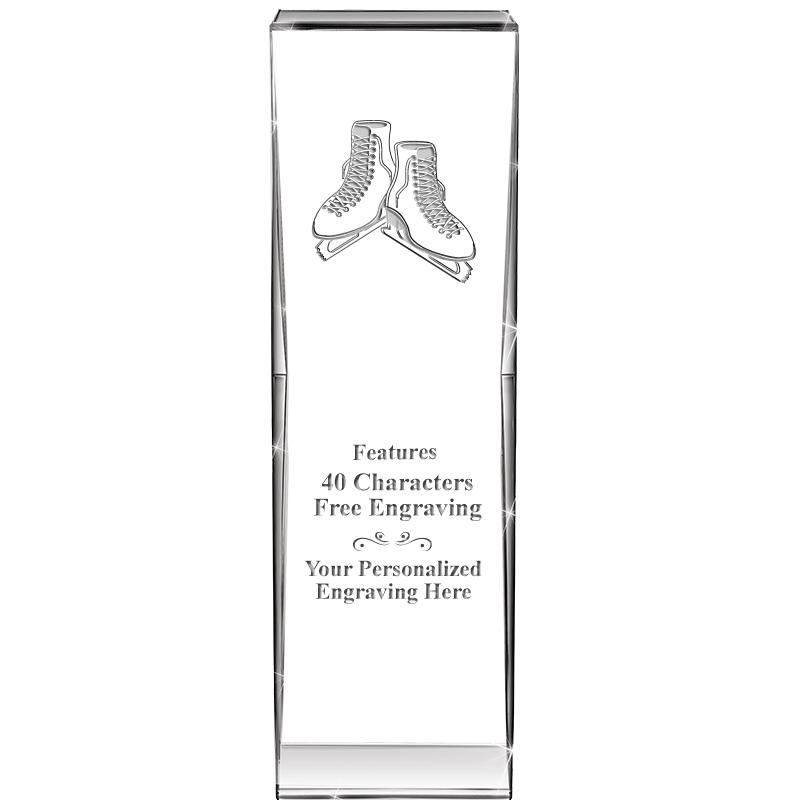 8" IMPACT CRYSTAL AWARD