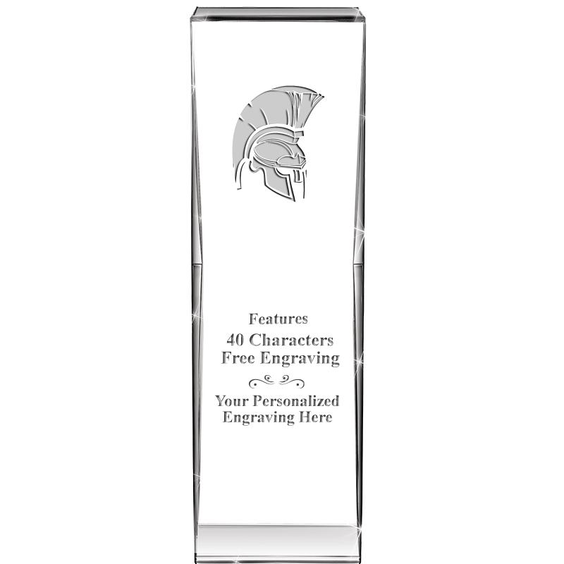 8" IMPACT CRYSTAL AWARD