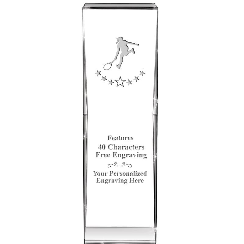 8" IMPACT CRYSTAL AWARD