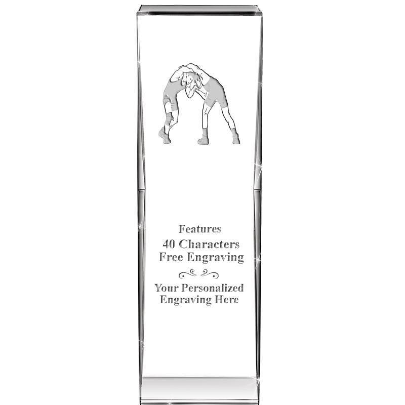 8" IMPACT CRYSTAL AWARD