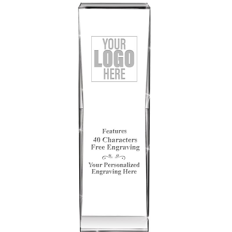 8" IMPACT CRYSTAL AWARD