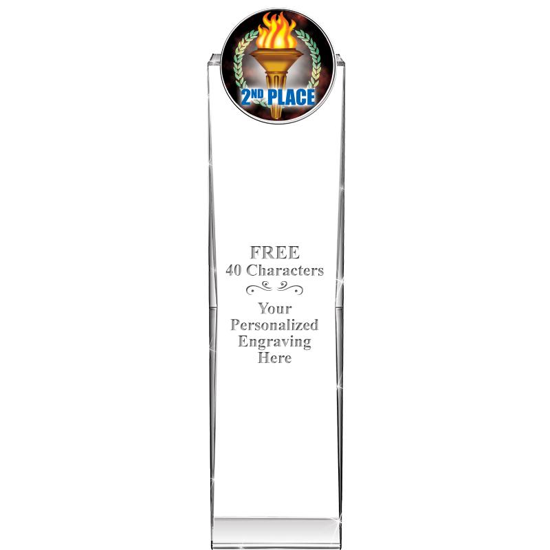 11" IMPRESSION INSERT CRYSTAL