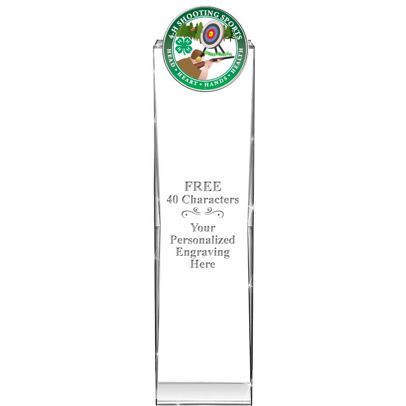 11" IMPRESSION INSERT CRYSTAL