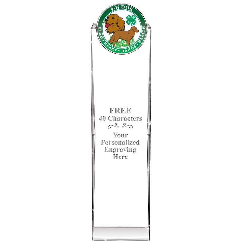 11" IMPRESSION INSERT CRYSTAL