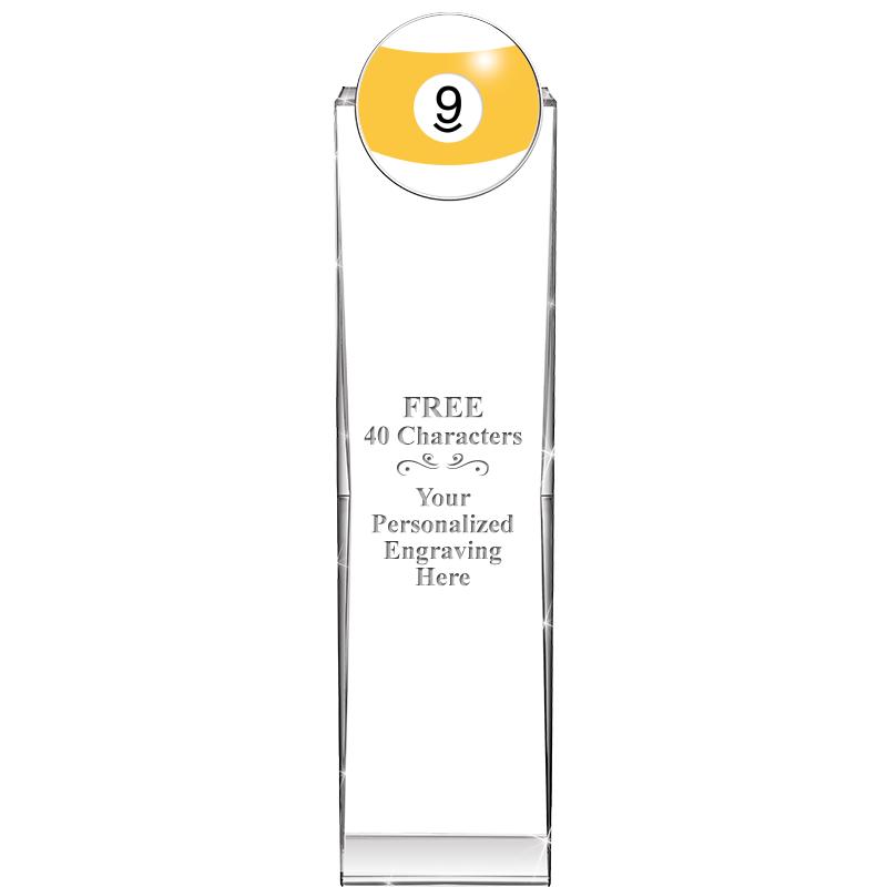 11" IMPRESSION INSERT CRYSTAL