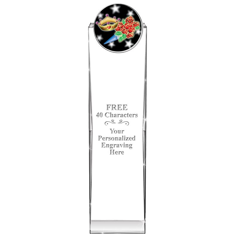 11" IMPRESSION INSERT CRYSTAL